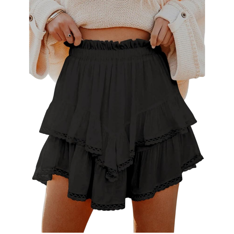 Nora | Flowing Ruffle Skirt
