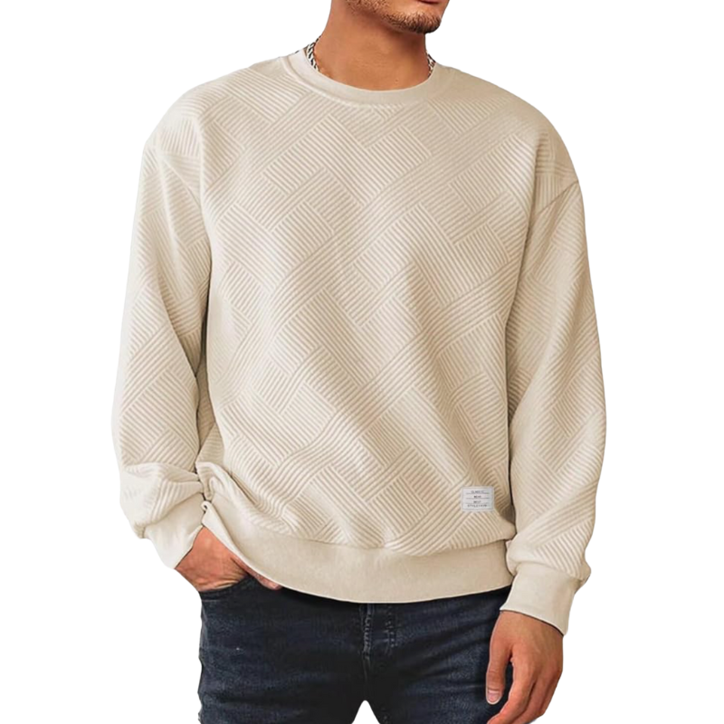 Victor | Textured Crewneck Sweater